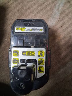 Used Ryobi impact drill 3/8 with battery and charger
