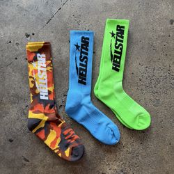 HELLSTAR SOCKS 100% AUTHENTIC 