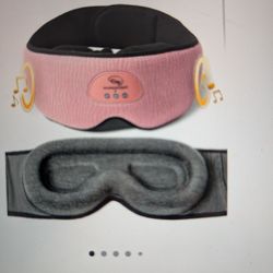 Brand New Bluetooth Sleep Mask Total Blackout Memory Foam