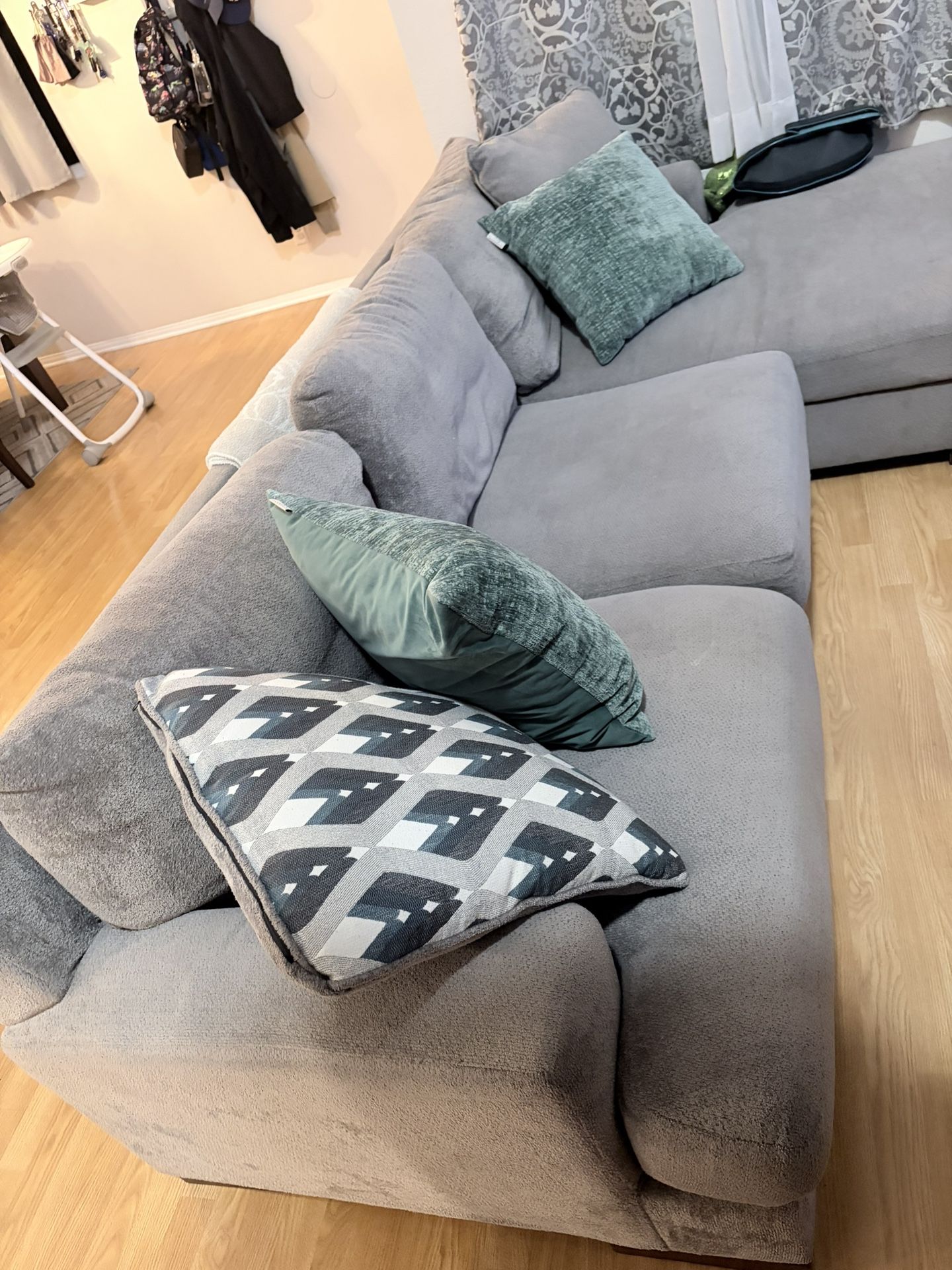 Gray Sectional Sofa