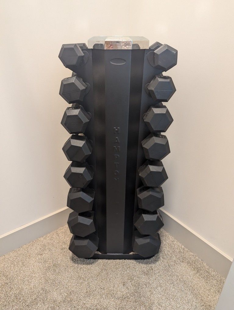 Hampton Weight Set And Rack