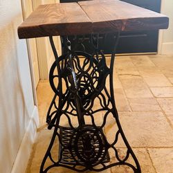 A Very Unique Sewing Table 