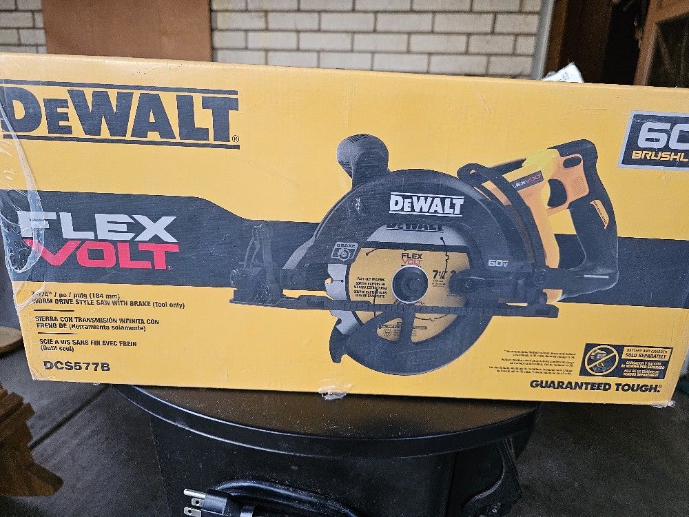 New Dewalt 60v Circular Saw (Tool Only)