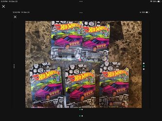 Dio Dos Los Muertos Hot Wheels Set Of 5 