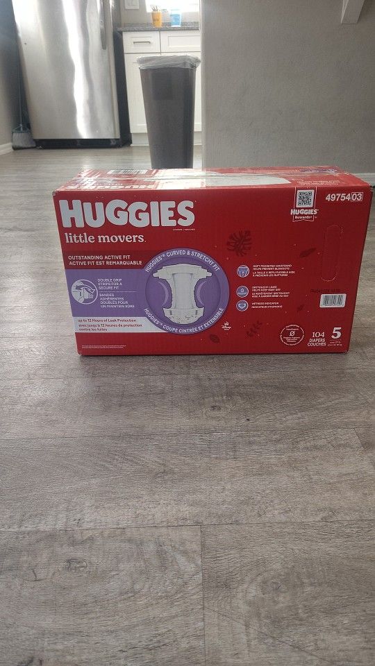 Huggies Lil Movers Size 5 104