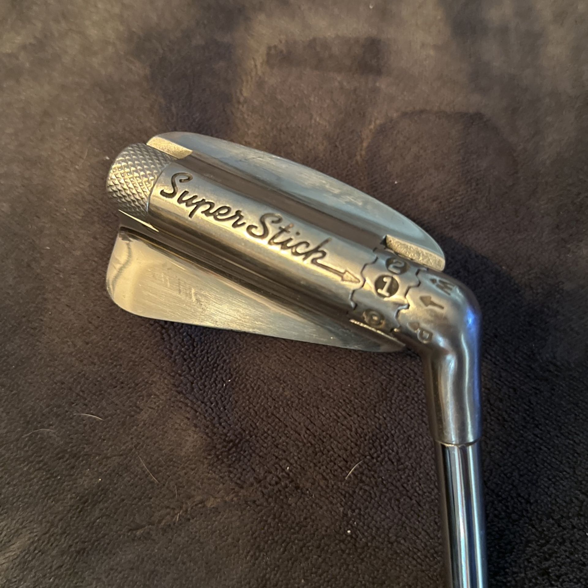 Vintage Super Stick Adjustable 17 Different Lofts Golf Club Steel Shaft RH 39”