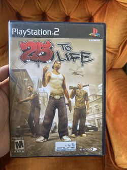 25 To Life PlayStation 2 (read The Description)
