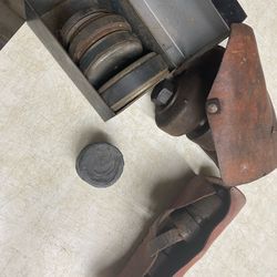 Blackhawk Sockets, Anvil Block, Magnets – Vintage Tool Lot