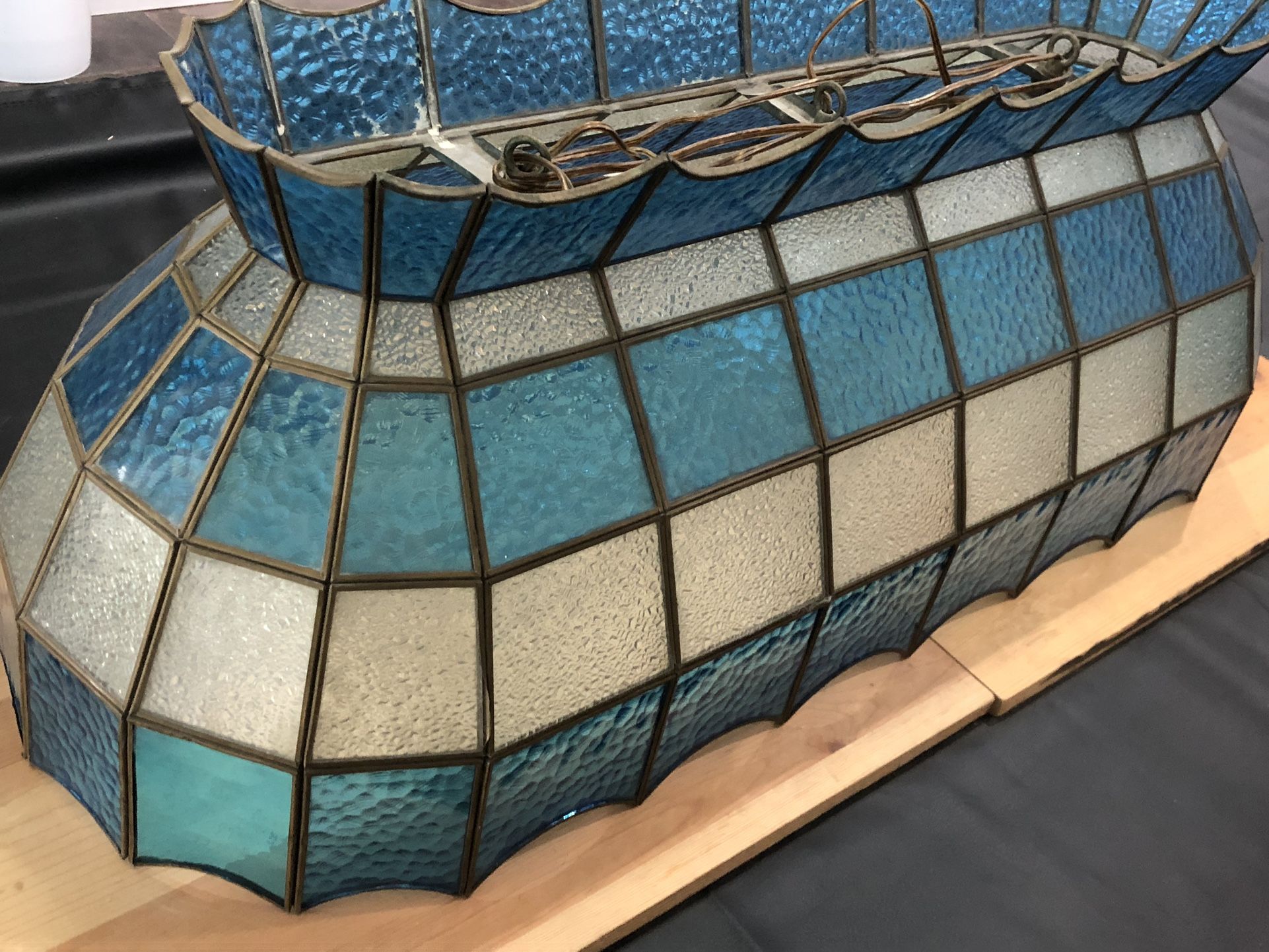 Stained glass Pool table Light