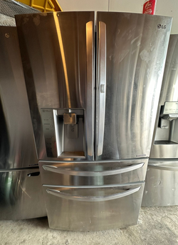 LG Stainless Steel Fridge French Door Style