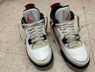 Air Jordan 4 Red Cement Grade School Size 5