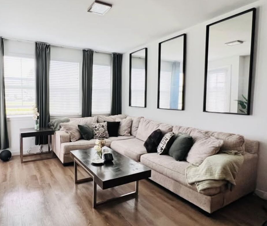 Wide Seat Sectional- Ashely Furniture’s Rawcliffe Collection