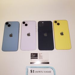 Apple iPhone 14 Plus 5G - 90 Days Warranty - Payment Plan Available ONLY $1 DOWN