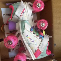 Brand New Girls Size 13 Roller Skates