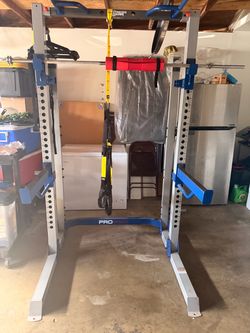 Barbell with red pad