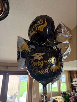 Graduation Grad Helium Balloon bouquet