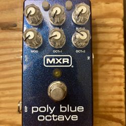 MXR Poly Blue Octave pedal