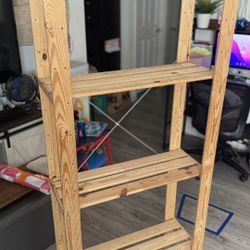 Two IKEA wooden Shelves