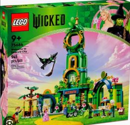 Unopened brand new Lego set 75684 wicked