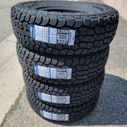 235 75 15 NEW TIRES TACOMA 4RUNNER FRONTIER XTERRA COLORADO CANYON SILVERADO SIERRA F150 