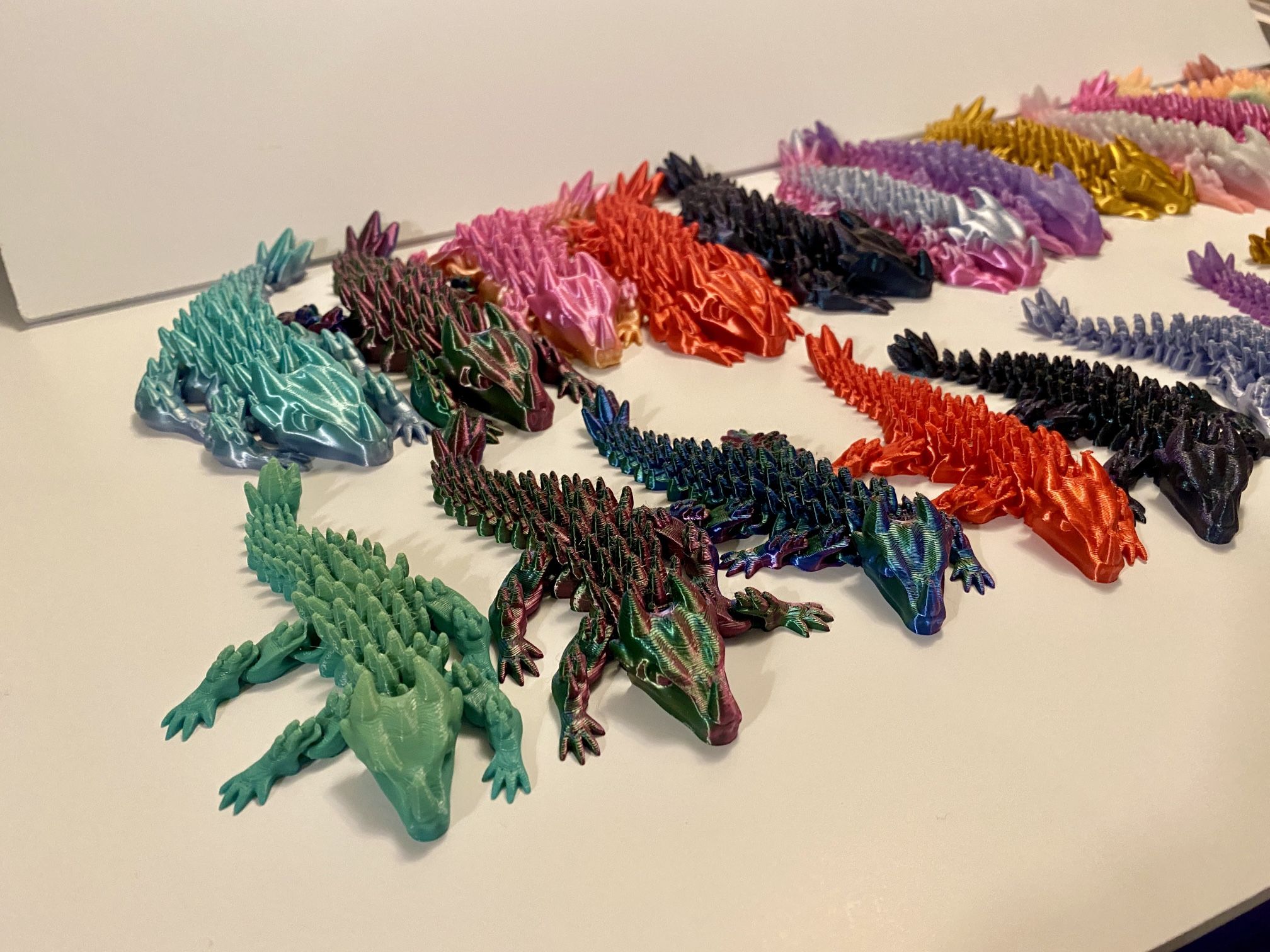 3D Printed Dragons