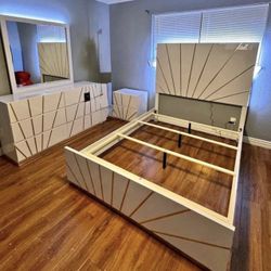 New 4pc Bedroom Set In Box Buy Now Pay Later $39 Down No Credit Needed 