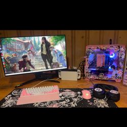 Custom Gaming Pc + Monitor 