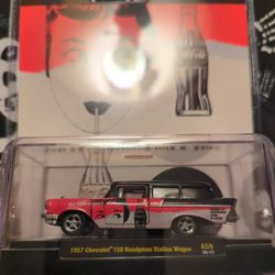 M2 Machines "Coca Cola" 1957 Chevrolet 150 Handyman Station Wagon 
