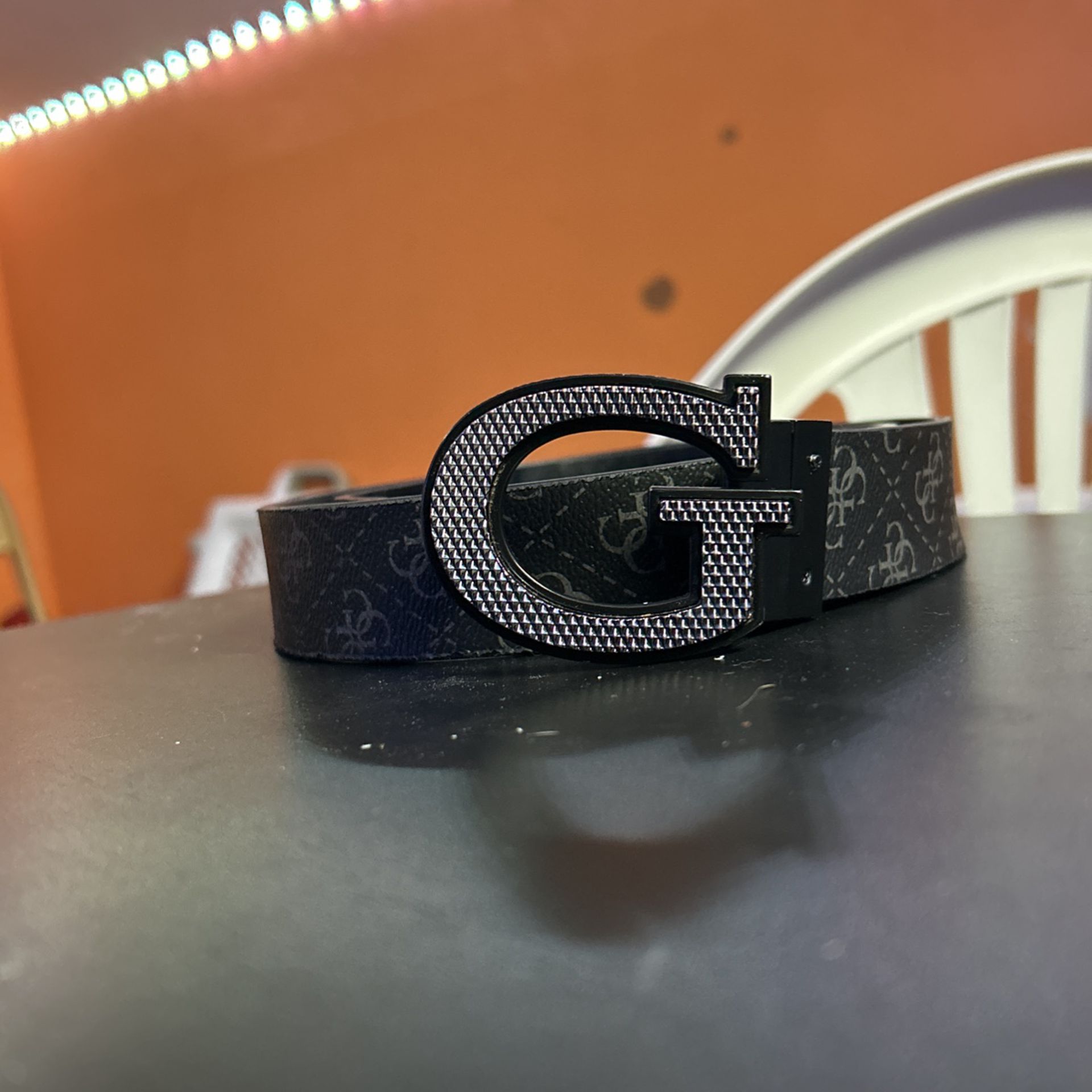 GUESS Reversible G Logo Buckle Belt - 36