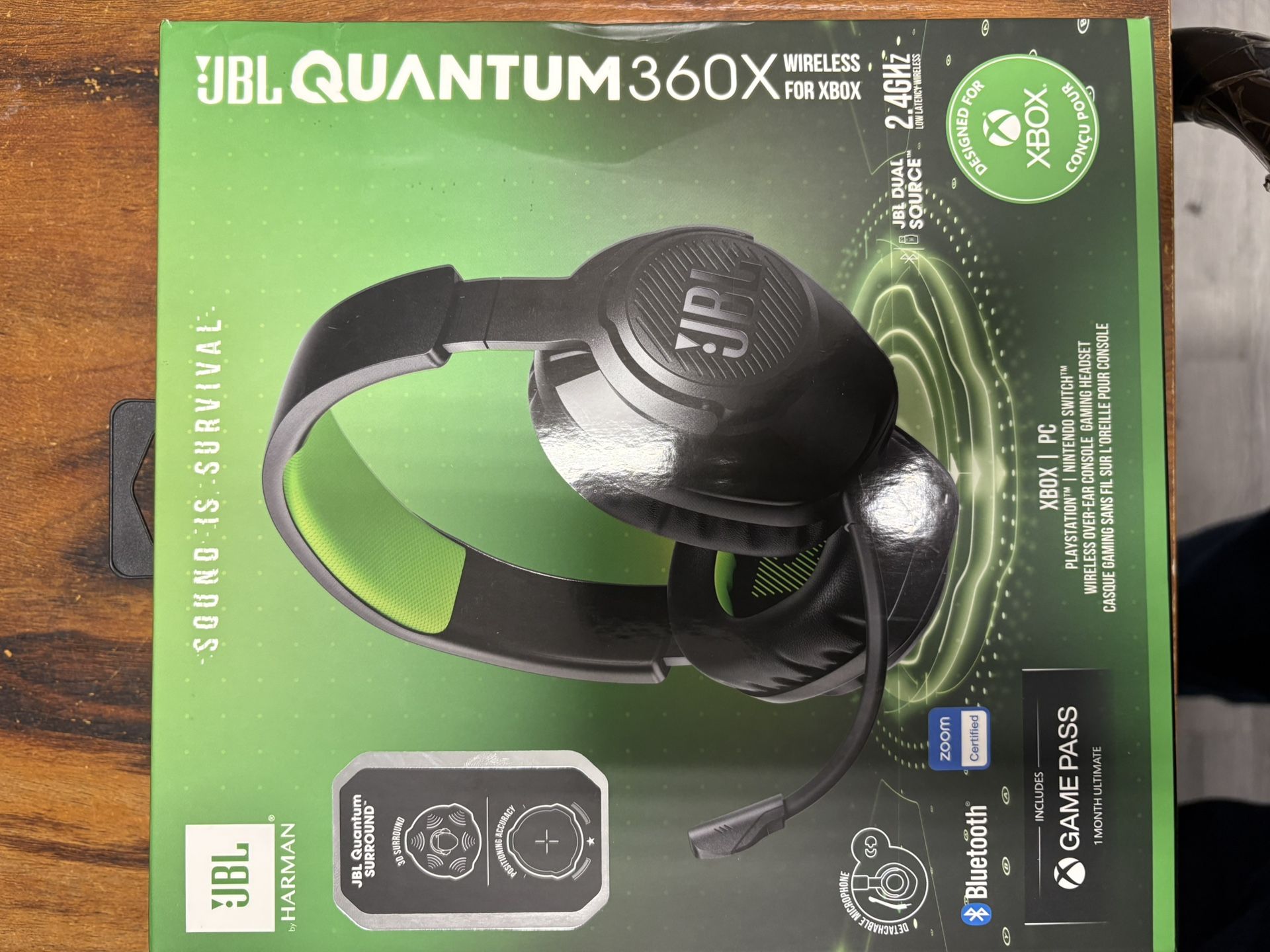JBL quantum 360x gaming headsets