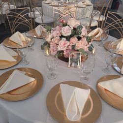 Beautiful Floral Centerpieces For Wedding Or Quinceanera $25. Each