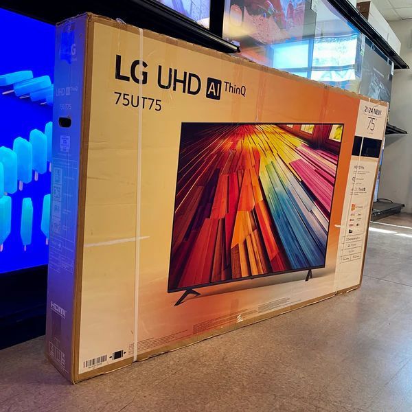 75-inch LG UHD 4K LED Smart TV 2160P (75UT7550) with Store Warranty and Financing Available!