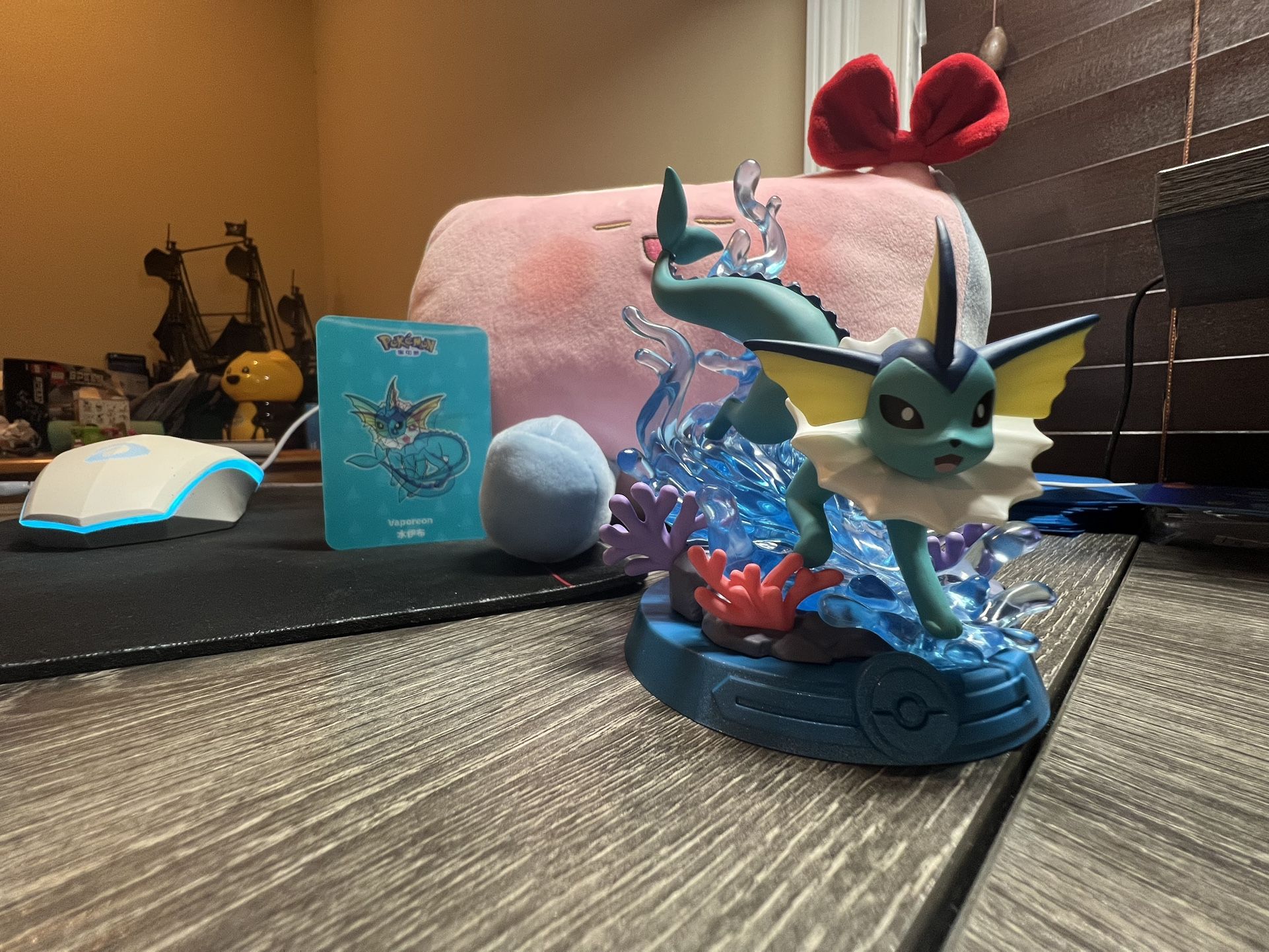 Vaporeon Pokemon Figure