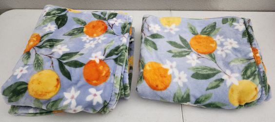 Two Member’s Mark Super Soft Lounge Throw 60" x 70"
