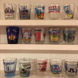 USA State Shot Glasses