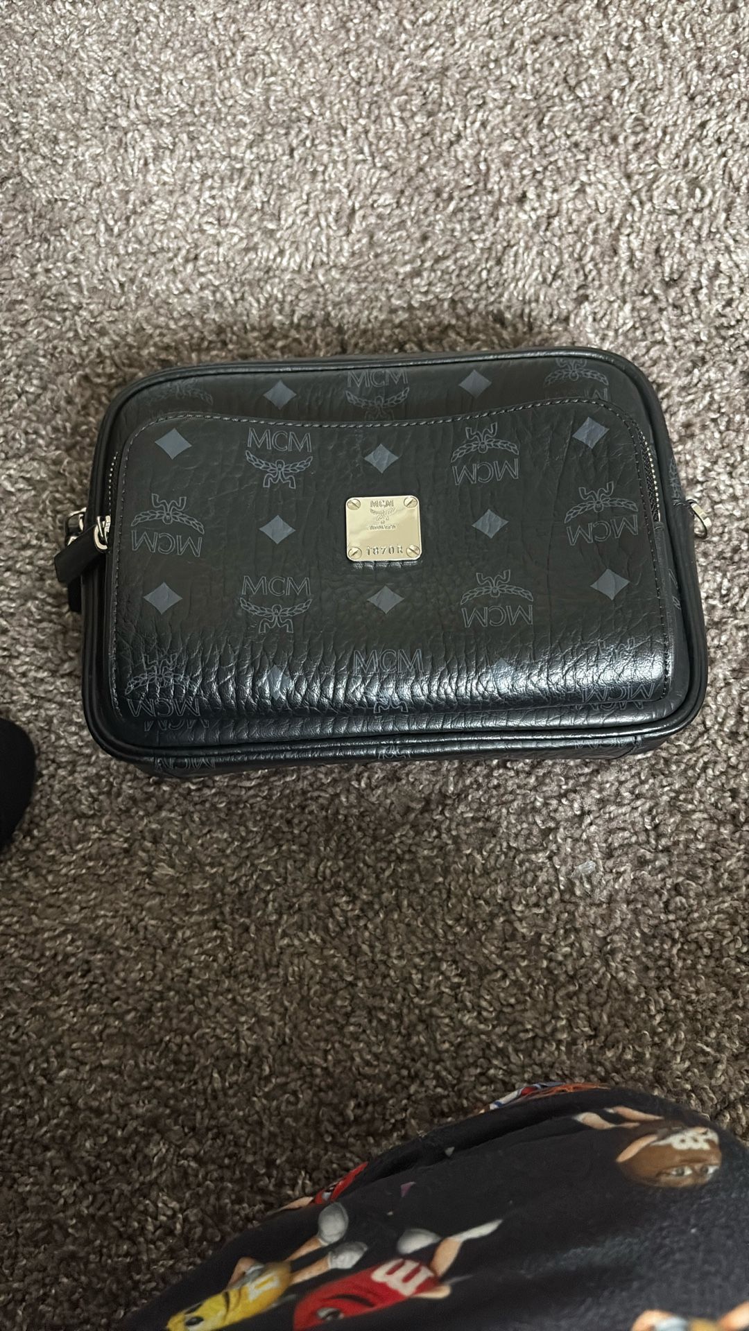 Mcm Black Cross Body Bag 