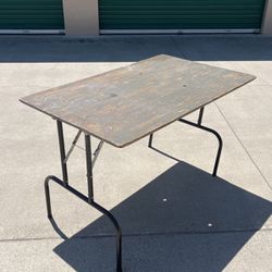 Collapsing Table