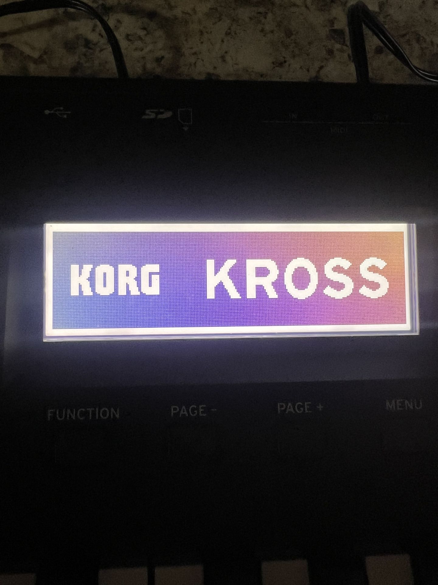 Korg Kross Keyboard 