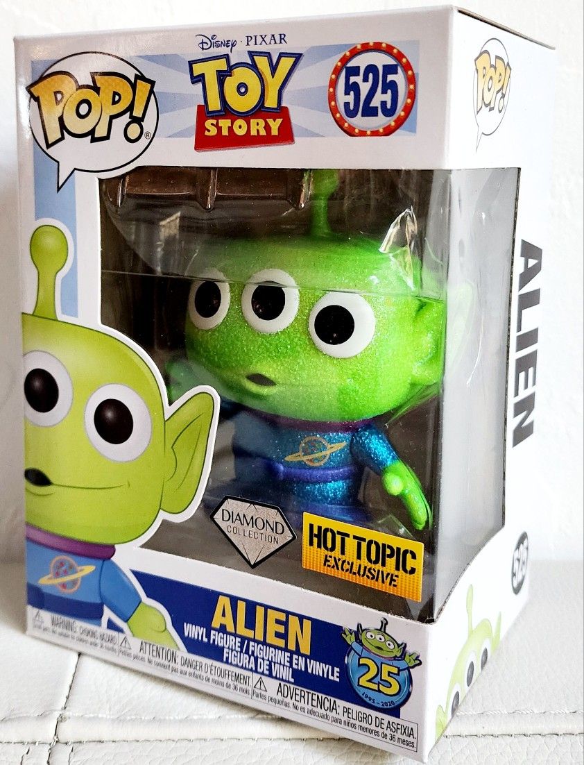 Funko Pop Disney Toy Story Diamond Alien Exclusive 