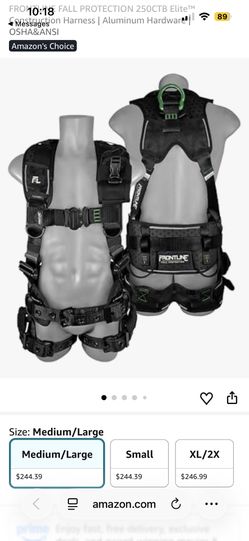 Frontline Safety Harness M/L