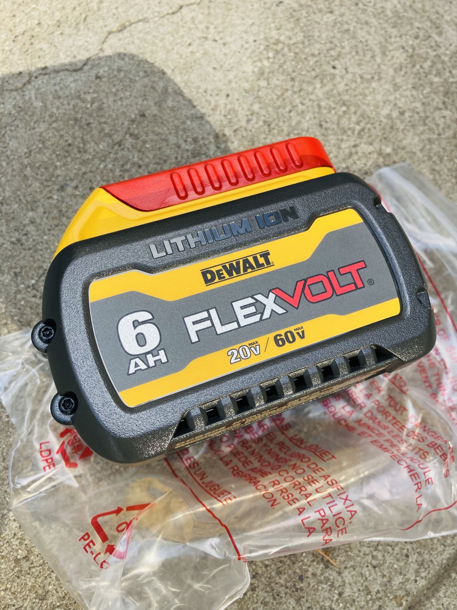 DeWalt FLEXVOLT 6Ah Battery 