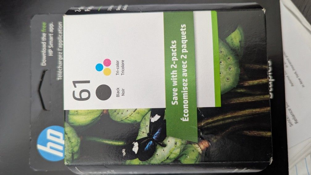 HP Ink Cartridges  2 Pack 