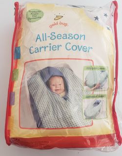 Gold bug all season carrier cover
