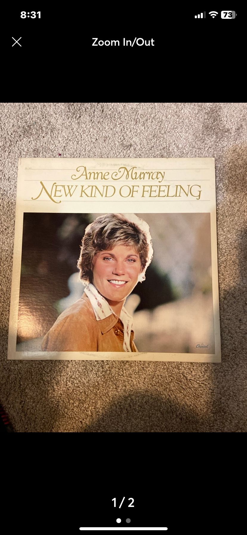 Anne Murray: 1979 New Kind of Feeling LP Vinyl Record