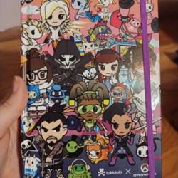 New 6" x 9.5" Overwatch Tokidoki Group Hardcover Journal