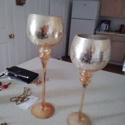 Golden Candle Holders , Hamilton Beach One Cup Coffee Maker