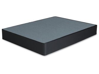 9 Inch Wooden Black Split Queen Foundation (Set of 2) (Online Special Price)