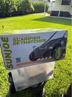 NEW SunJoe Scarifier + Dethacher