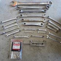 Craftsman wrench wrenches set lot