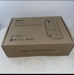 Veise Smart Lock with Handles VE017G-H - Fingerprint Keyless Entry, Gateway